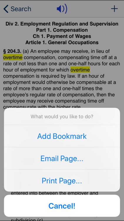 CA Labor Code 2020 screenshot-3