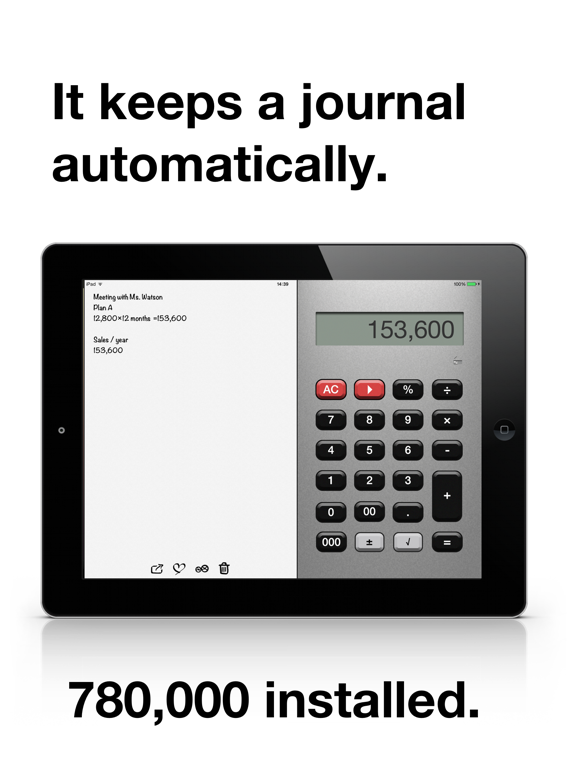 Calculator -> Notepad(ge-calc) screenshot