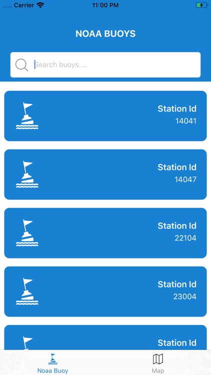 NOAA Buoy Stations & Data