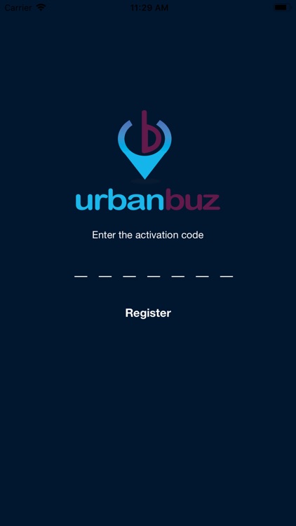 UrbanBuz Customer Registration