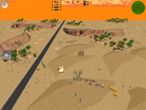 Desert War 3D - Strategy game screenshot 2