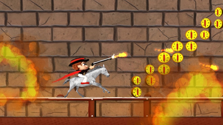 Little Rambo Shooting & Racing screenshot-4