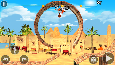 Tricky Stunt Bike Game screenshot 3