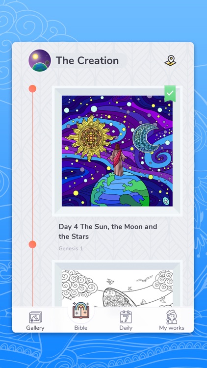 Bible Coloring Paint by Number screenshot-6