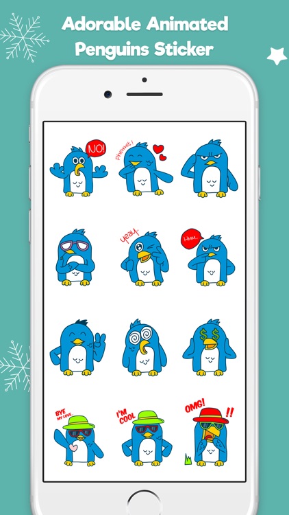 Penguin Stickers Animated