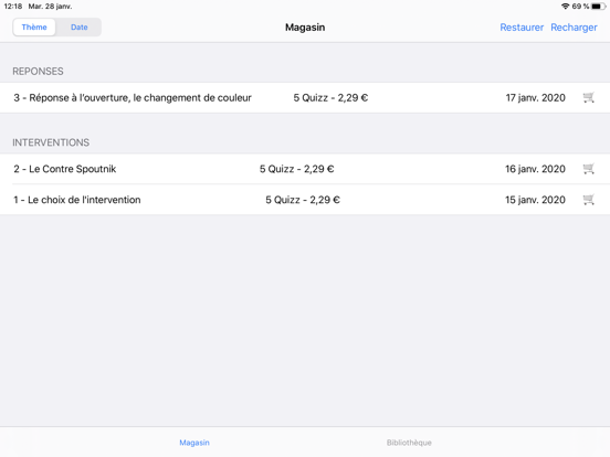 Screenshot #4 pour Les Quizz de Quentin Levoy