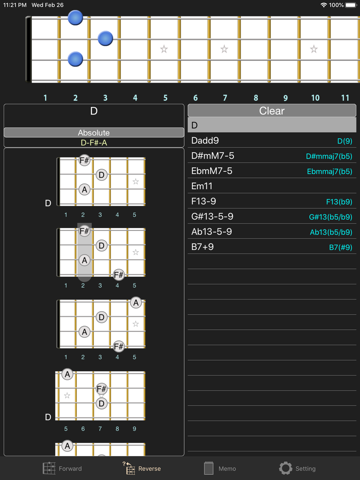 BU-Chord screenshot 4