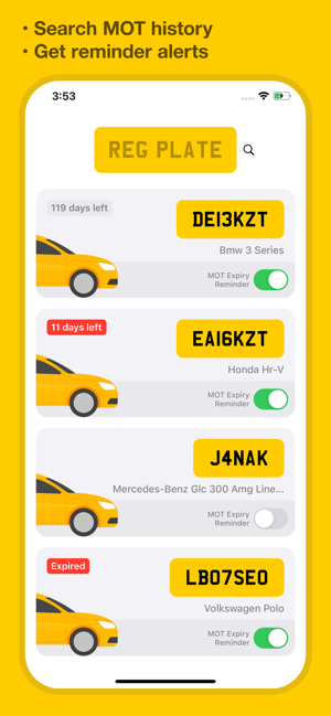 MOT Reminders & MOT History UK(圖1)-速報App
