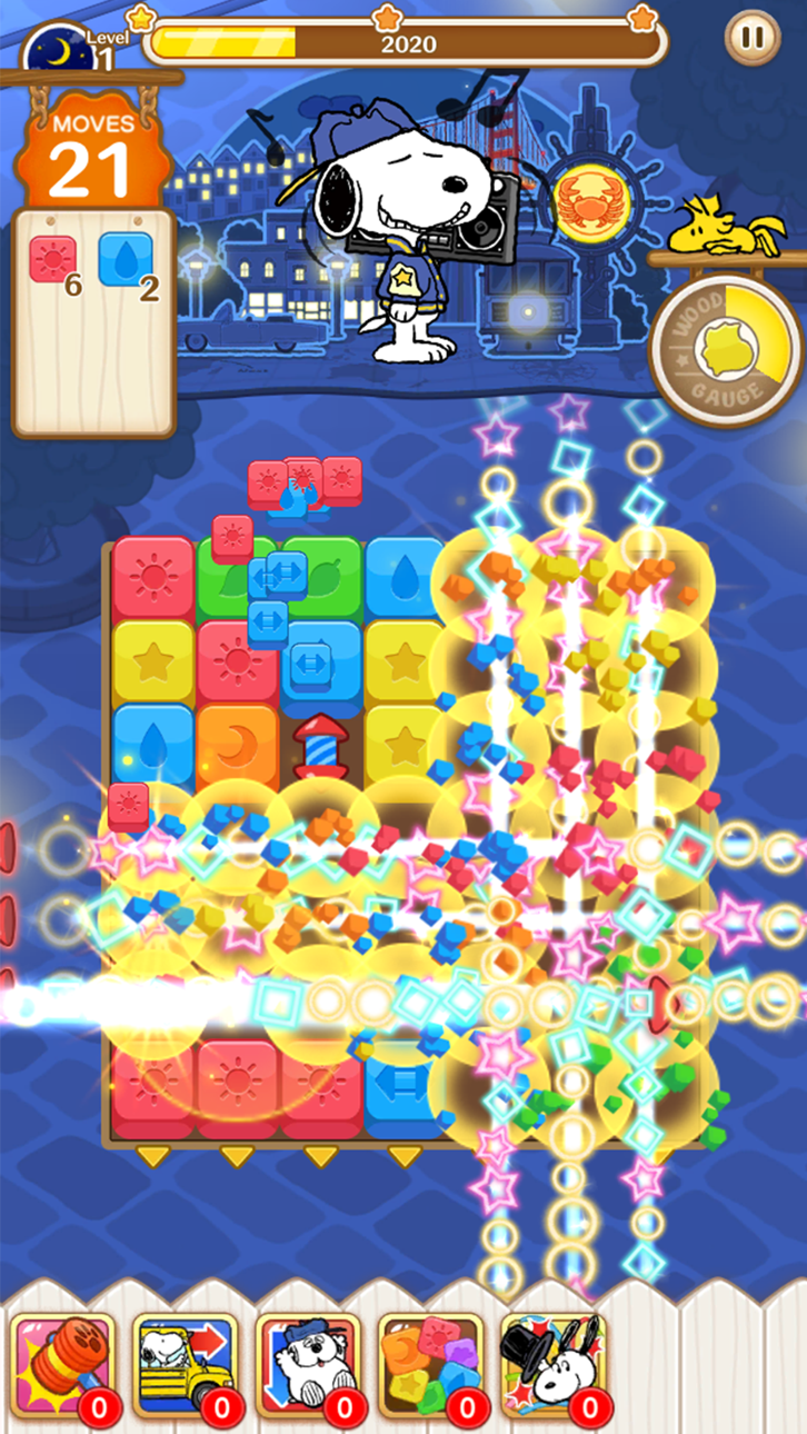 SNOOPY Puzzle Journey Hack screenshot 2 - iOS game interface