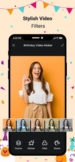 Birthday Movies Maker Song(圖5)-速報App