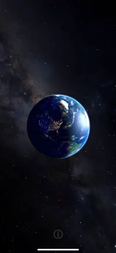 Screenshot 9 3D Earth ° previsión tiempo iphone