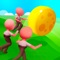 Incarnate a Cheese and roll between obstacles to escape from a crazy horde of cheese lovers