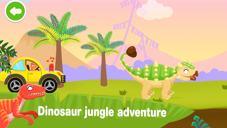 Dinosaur Park Car Racing Game screenshot-4