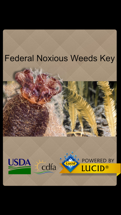 How to cancel & delete Federal Noxious Weeds Key from iphone & ipad 1