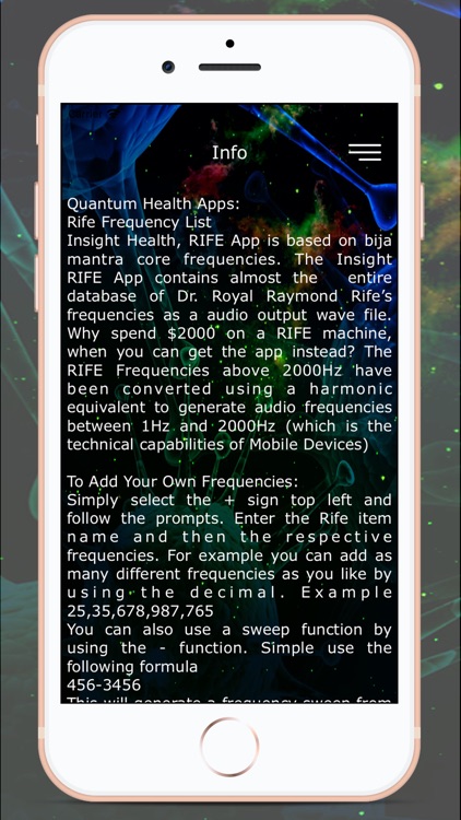 Rife Frequency Tone Amplifier screenshot-4
