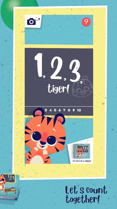 1 2 3 TIGER - Learning Numbers screenshot 4