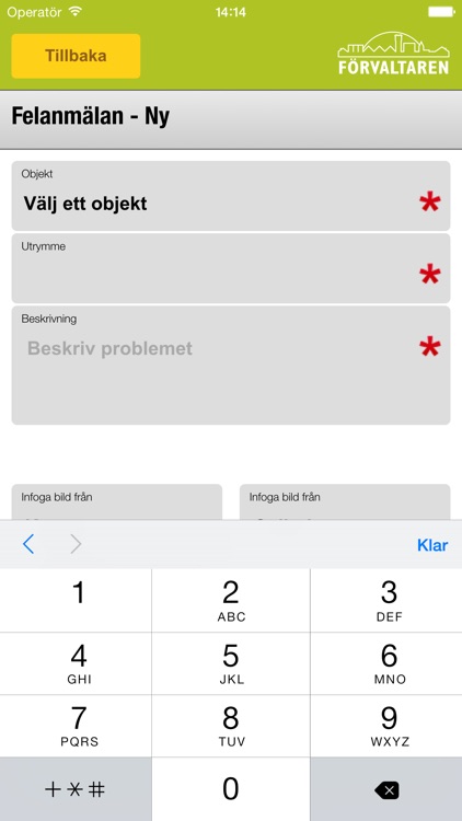 Förvaltaren Min sida