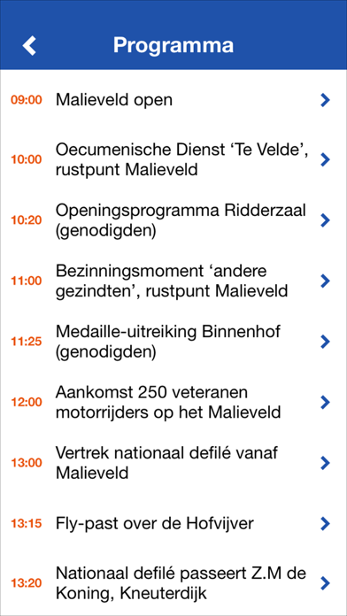 How to cancel & delete Nederlandse Veteranendag from iphone & ipad 3