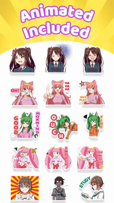 Anime Stickers ⋆ screenshot 3