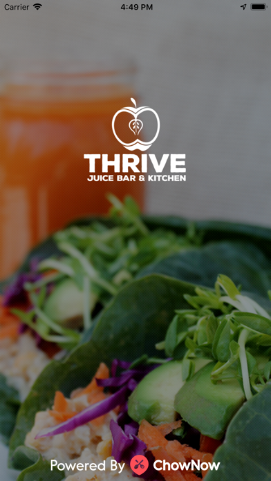 How to cancel & delete Thrive Juice Bar & Kitchen from iphone & ipad 1