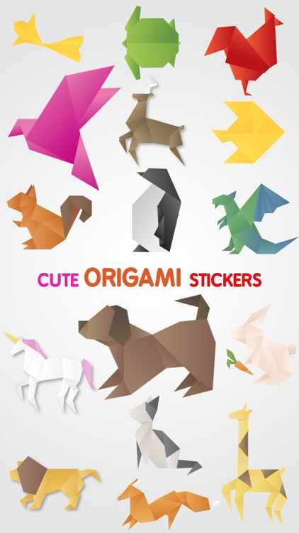 Origami Stickers Pack