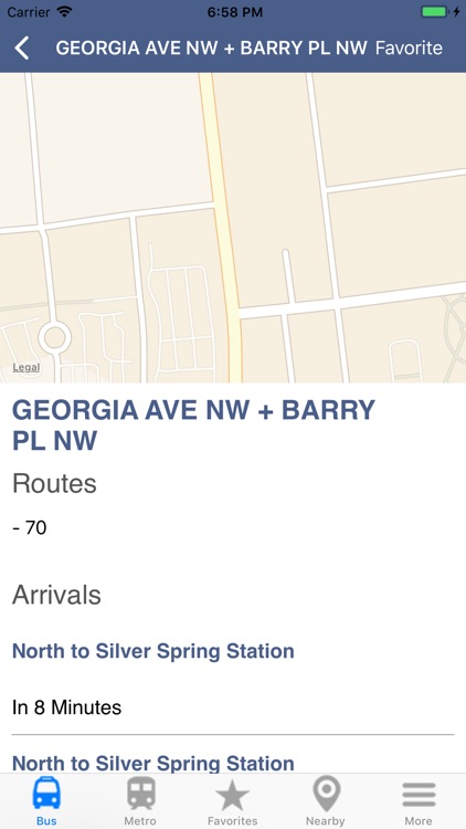 DC Metro & Bus: Navigator Map