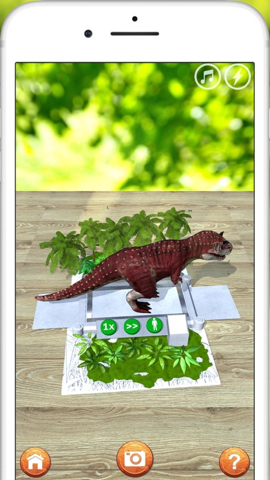 How to cancel & delete AR 3D dinosaurs from iphone & ipad 3