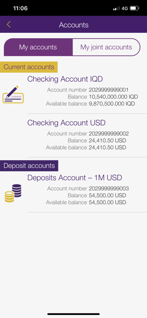 Byblos Bank Iraq Mobile App(圖3)-速報App