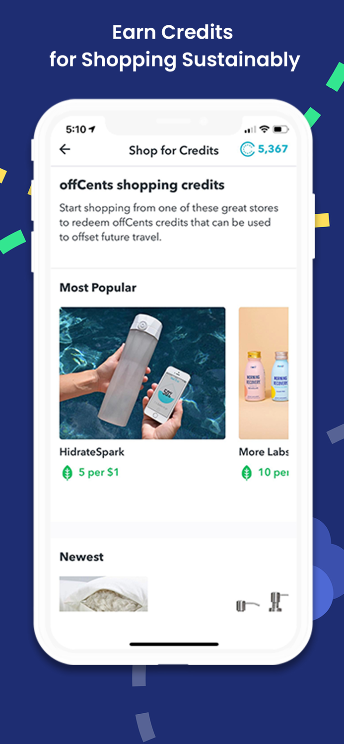 offCents Carbon Offset App