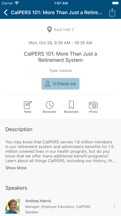CalPERS Educational Forum screenshot 4