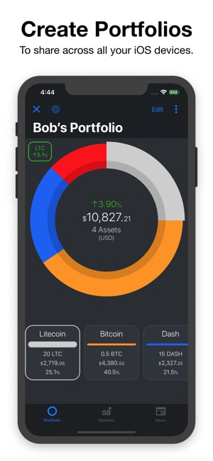 CryptoPal - Portfolio Tracker