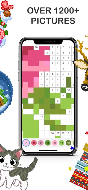 拼豆: 像素數字填色遊戲 - Pixel Color(圖5)-速報App