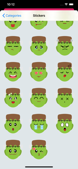 Monster Frankenstein's Emoji(圖3)-速報App