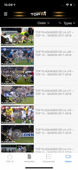 Ligue Nationale de Rugby(圖5)-速報App