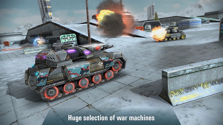 Iron Tanks: 3D Tank Shooter screenshot-0