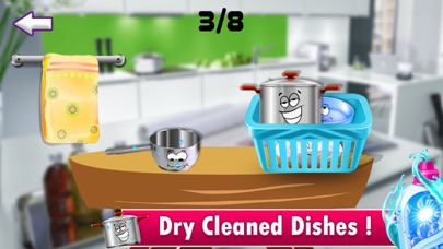 Princess Dish Washing screenshot 3