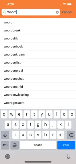 Game screenshot Woordenboek NL > Papiaments apk
