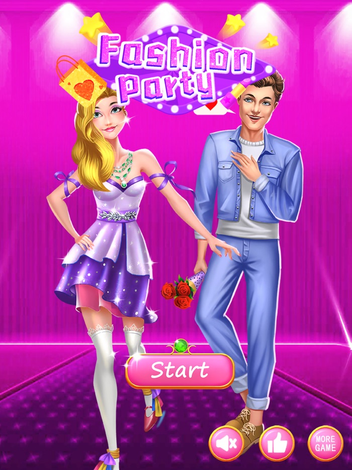 时尚派对 - 经典的女生换装游戏