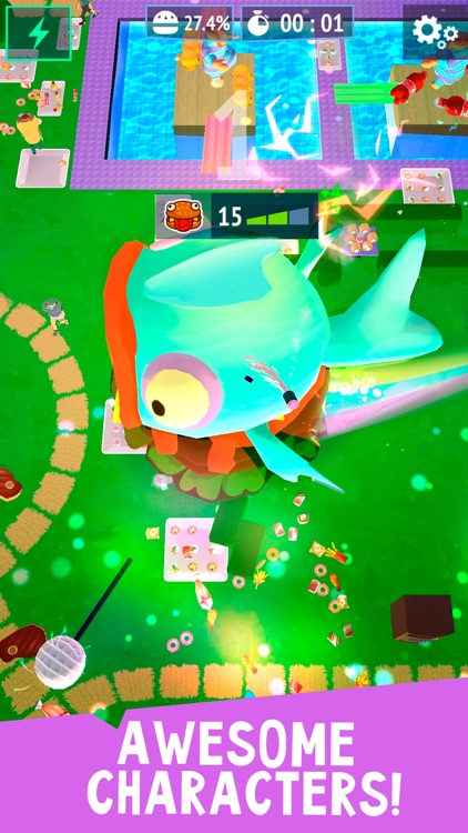 Burger.io: Eating io Game screenshot-3