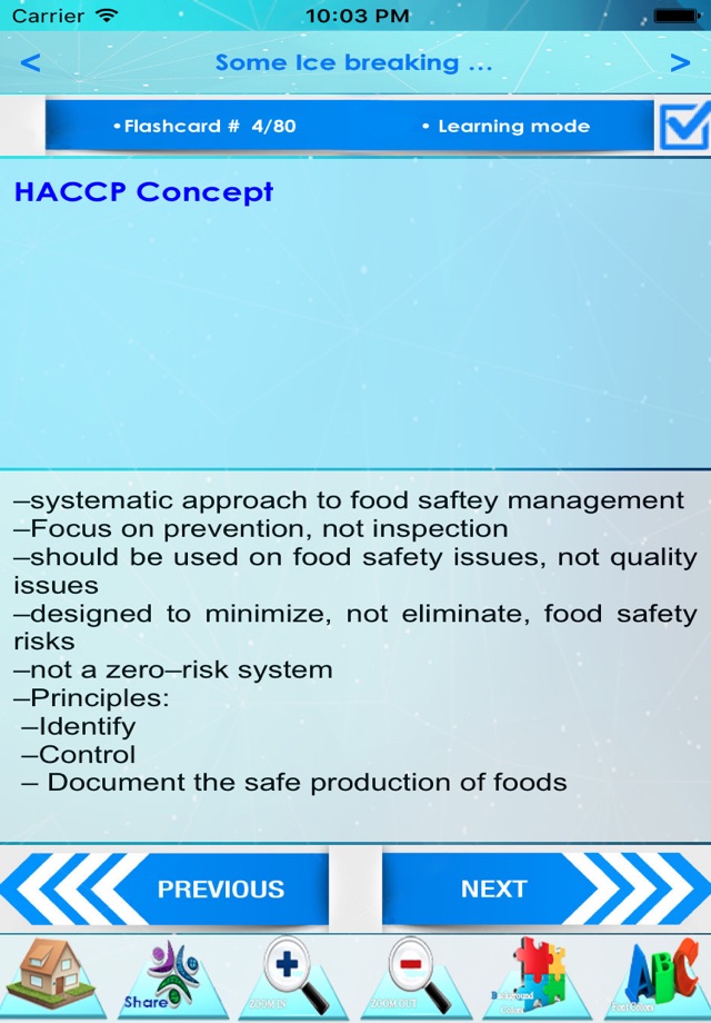 HACCP Principles & Practices screenshot 3