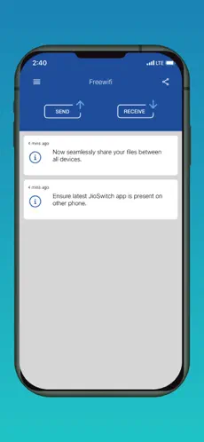 Captura 1 JioSwitch-Transfer,Share Files iphone