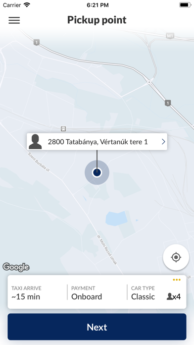 Turul Taxi Tatabánya screenshot 2