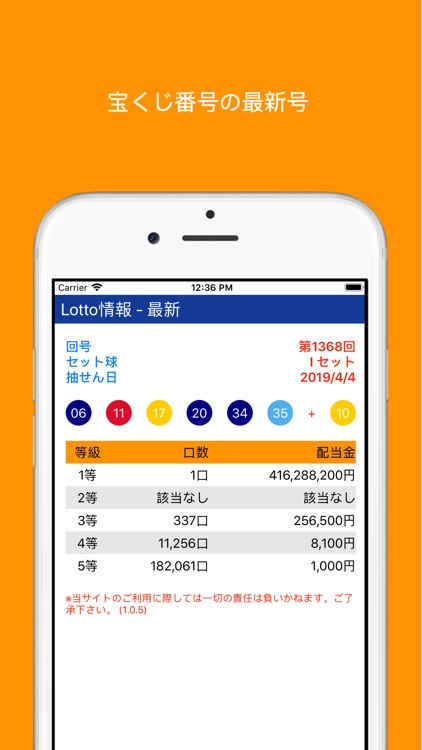 Lotto情報