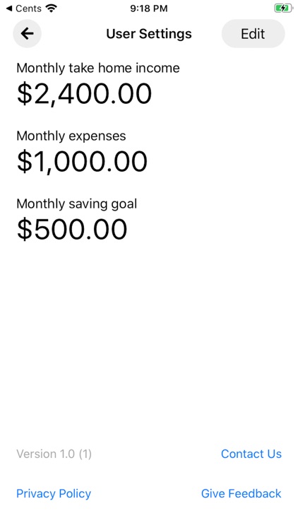 Cents: Spending & Budgeting screenshot-4