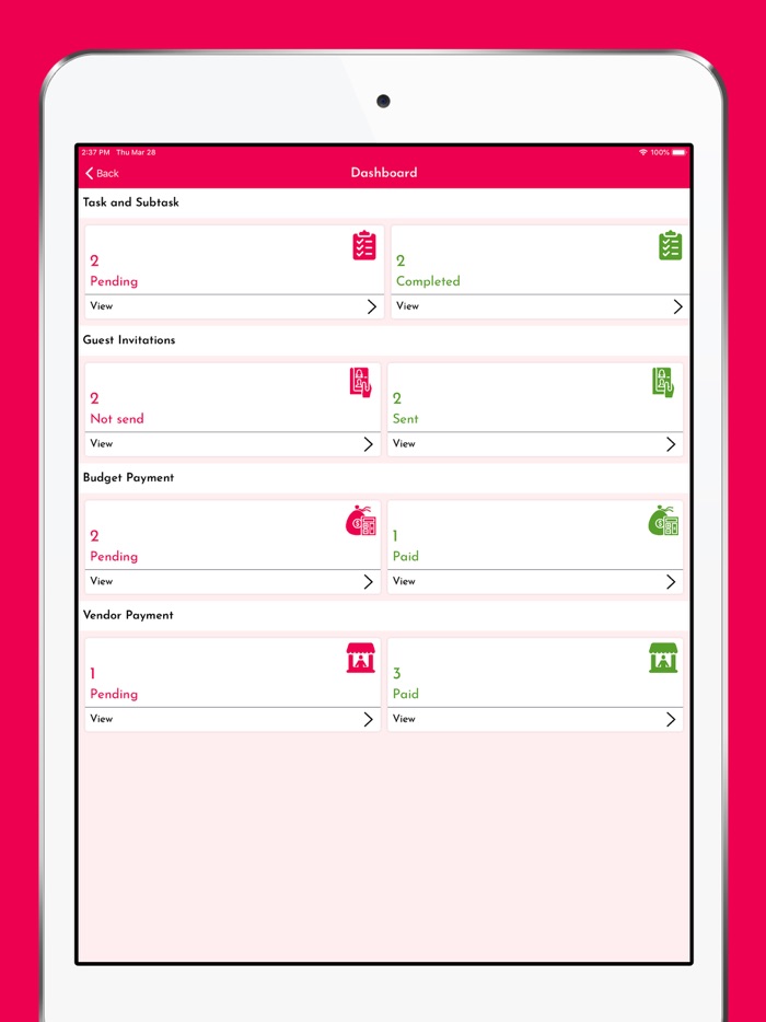 Wedding Planner  Organizer
