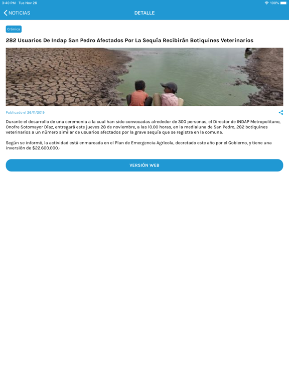 Screenshot #6 pour Portal de Melipilla