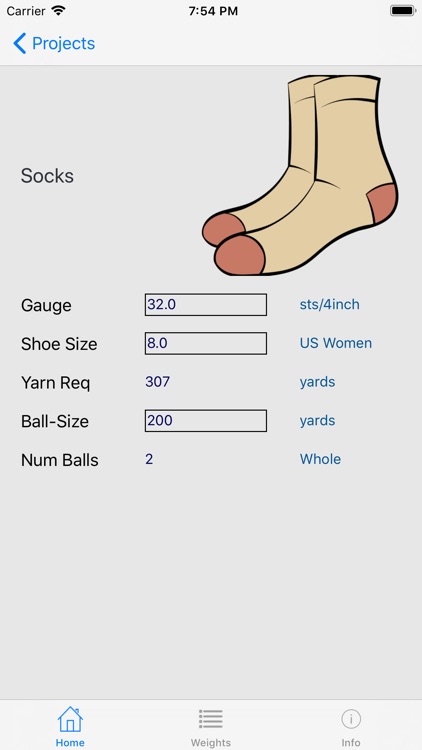 Knitting Yarn Calc Pro screenshot-5