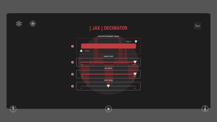 JAX Decimator (Audio Unit) screenshot-5