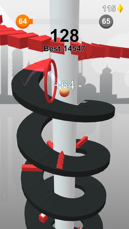 Jump Ball-Bounce On Tower Tile screenshot-6