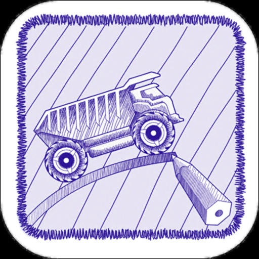 Draw physics lines:Brain it on iOS App